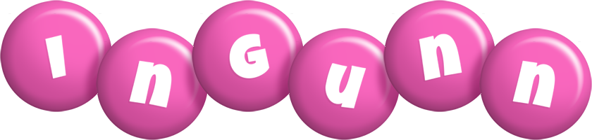 Ingunn candy-pink logo