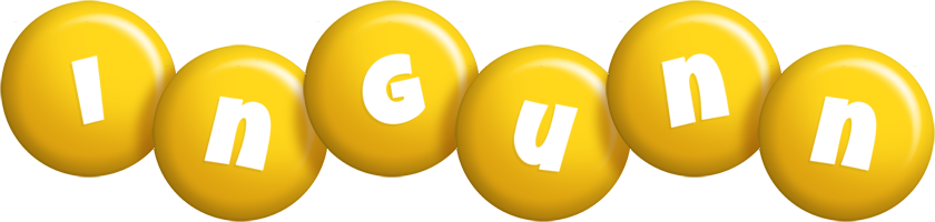 Ingunn candy-yellow logo