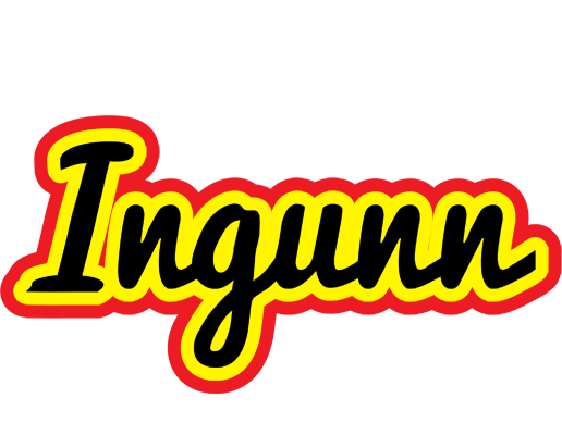 Ingunn flaming logo