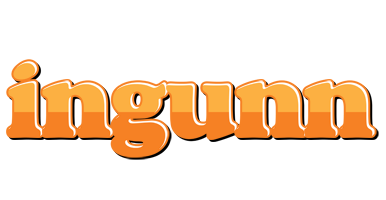 Ingunn orange logo