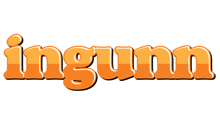 Ingunn orange logo