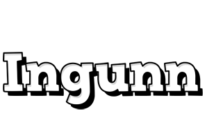 Ingunn snowing logo