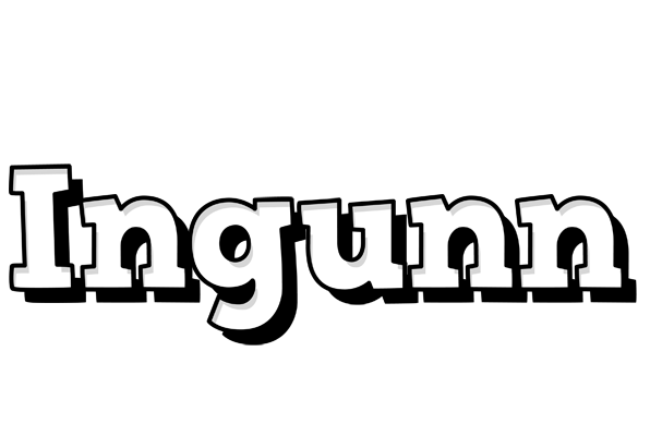Ingunn snowing logo