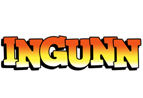 Ingunn sunset logo