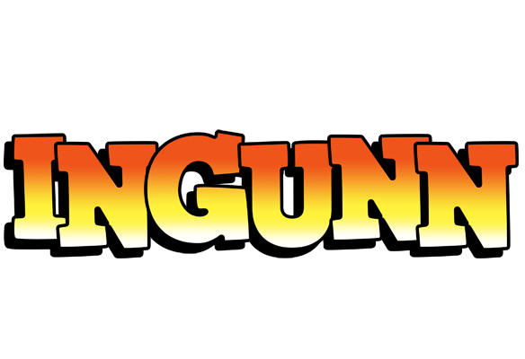 Ingunn sunset logo