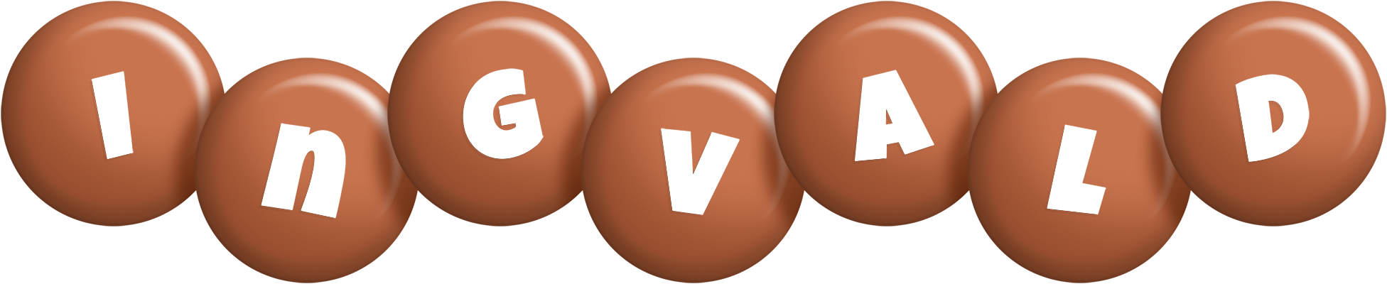 Ingvald candy-brown logo