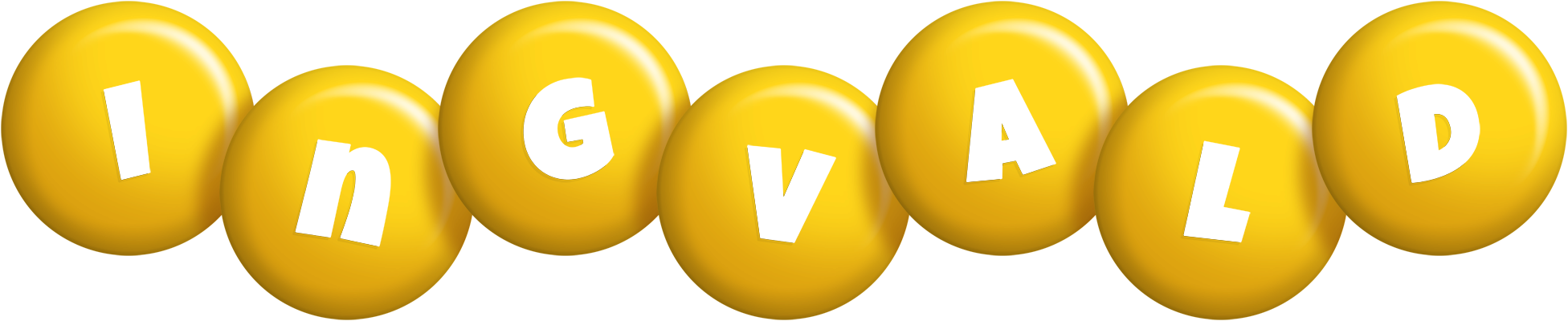 Ingvald candy-yellow logo