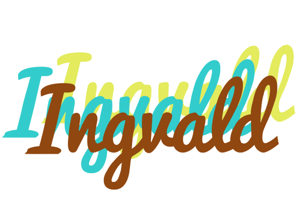 Ingvald cupcake logo
