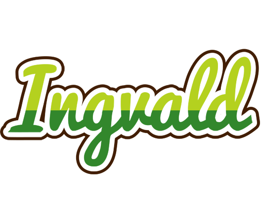 Ingvald golfing logo
