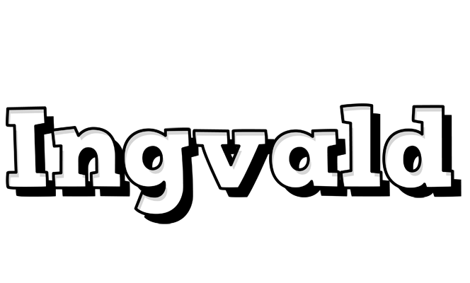 Ingvald snowing logo