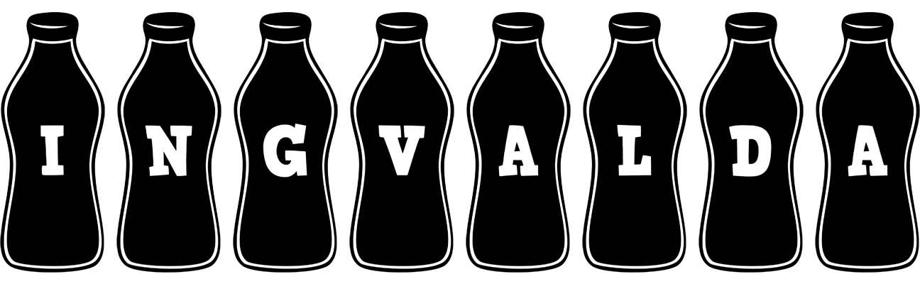 Ingvalda bottle logo