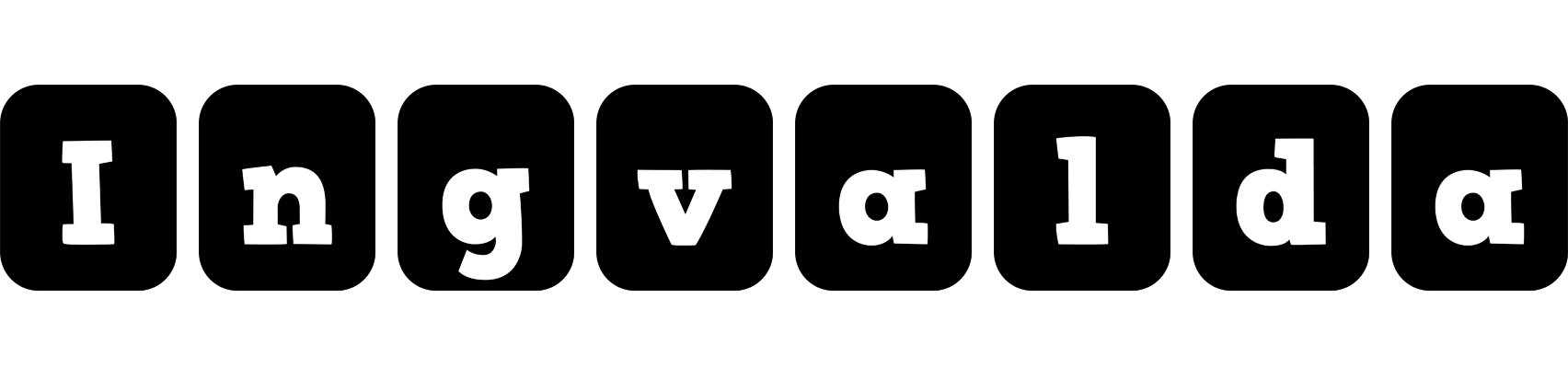 Ingvalda box logo