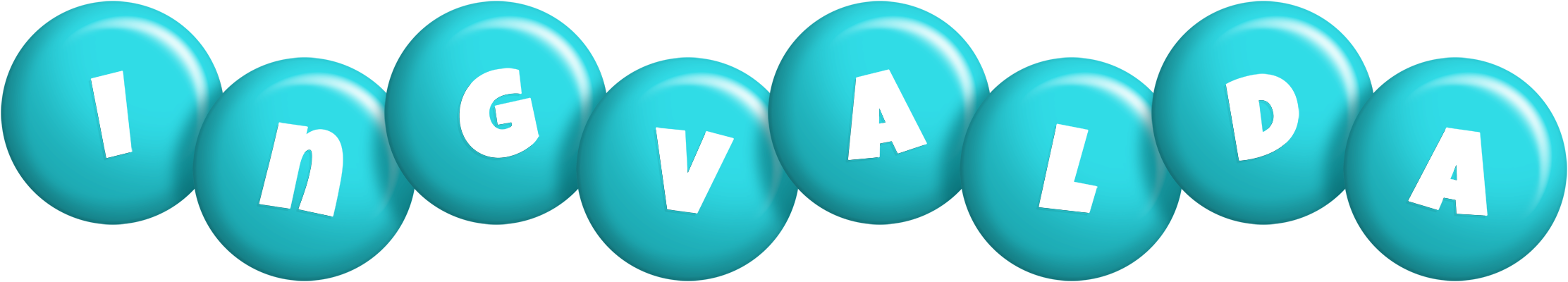Ingvalda candy-azur logo