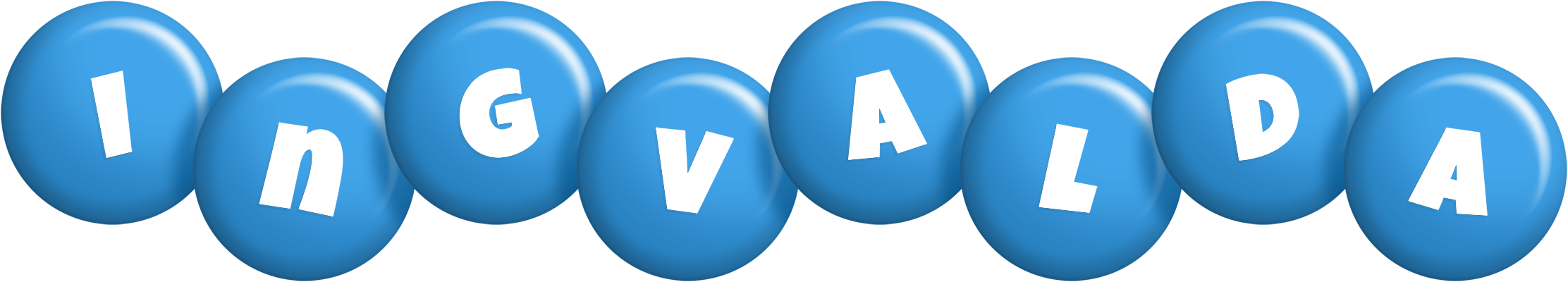 Ingvalda candy-blue logo