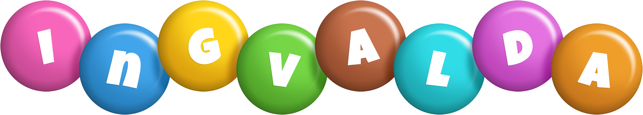 Ingvalda candy logo