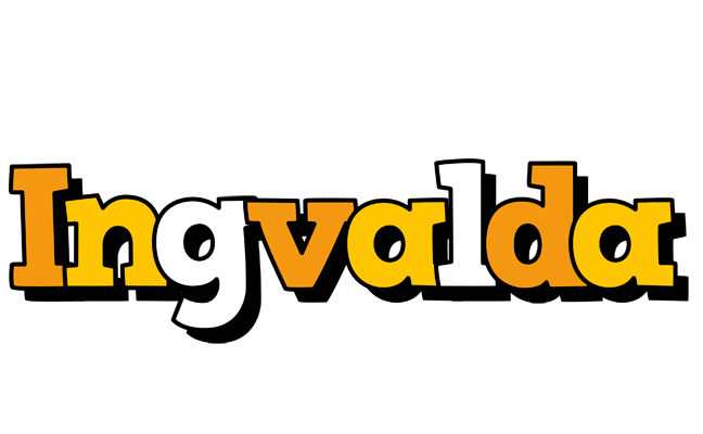 Ingvalda cartoon logo