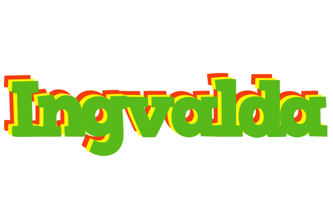 Ingvalda crocodile logo