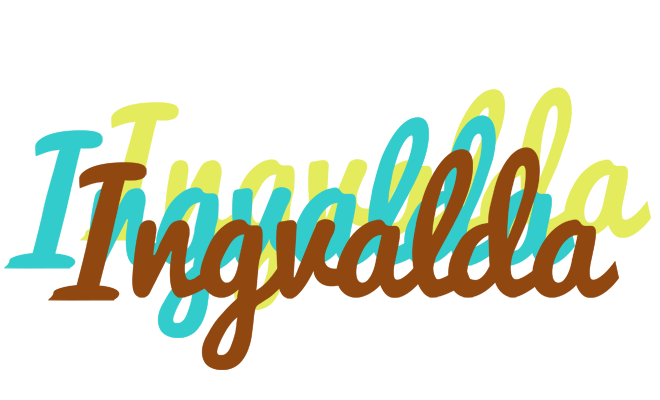 Ingvalda cupcake logo