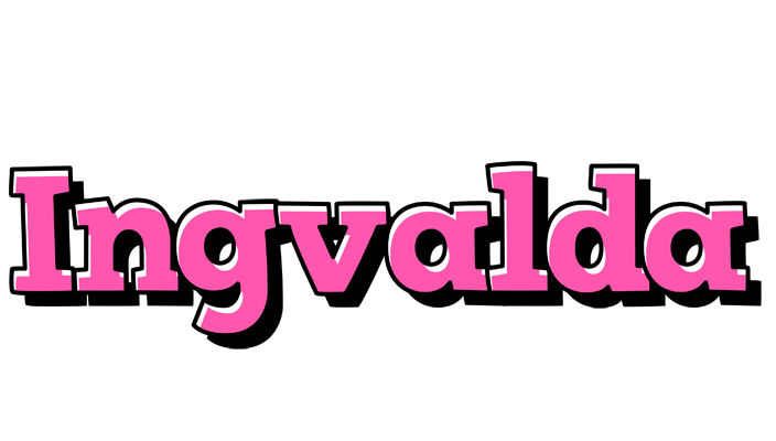 Ingvalda girlish logo