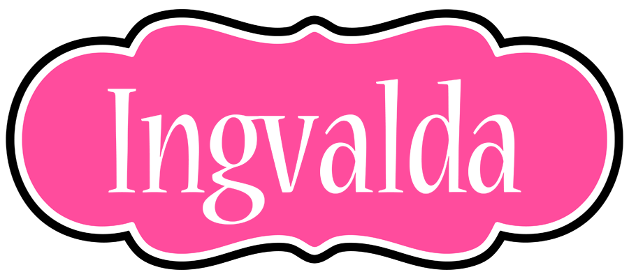 Ingvalda invitation logo