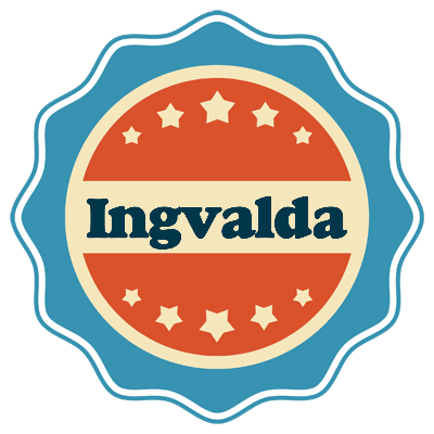 Ingvalda labels logo
