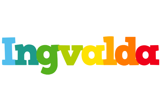 Ingvalda rainbows logo