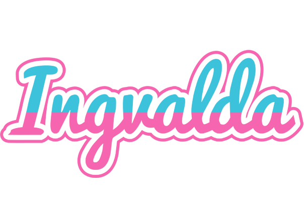 Ingvalda woman logo