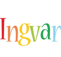 Ingvar birthday logo