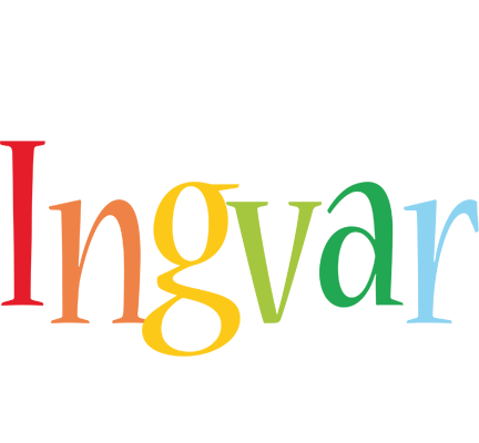 Ingvar birthday logo