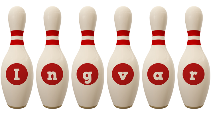 Ingvar bowling-pin logo