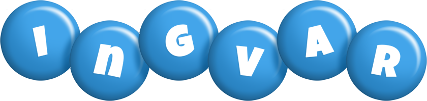 Ingvar candy-blue logo