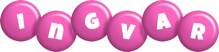 Ingvar candy-pink logo