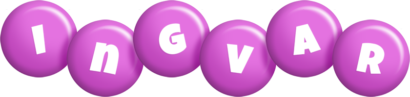 Ingvar candy-purple logo