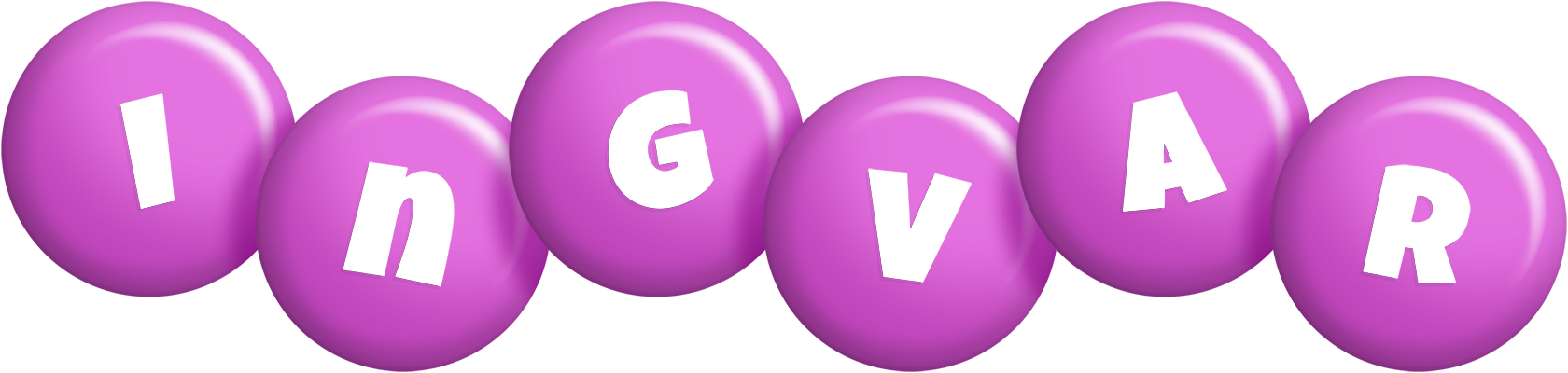 Ingvar candy-purple logo