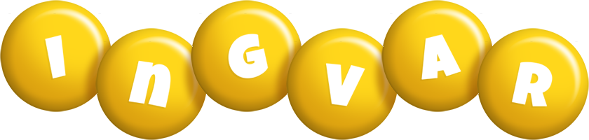 Ingvar candy-yellow logo