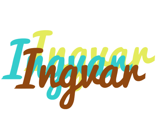 Ingvar cupcake logo