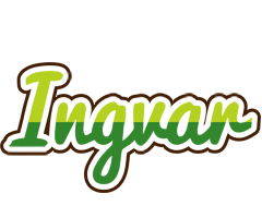 Ingvar golfing logo