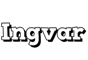 Ingvar snowing logo