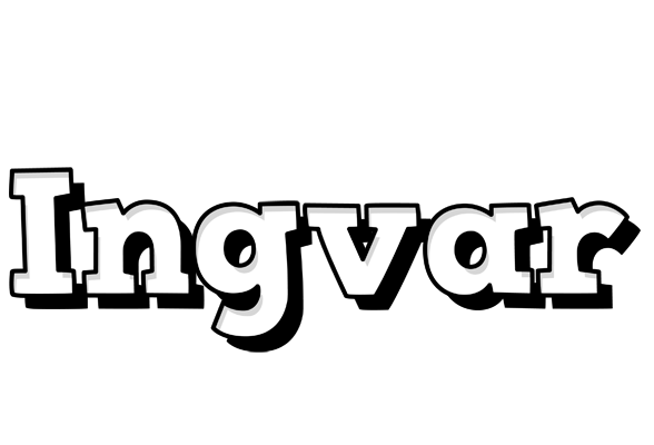 Ingvar snowing logo