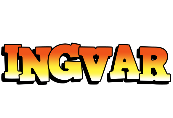 Ingvar sunset logo