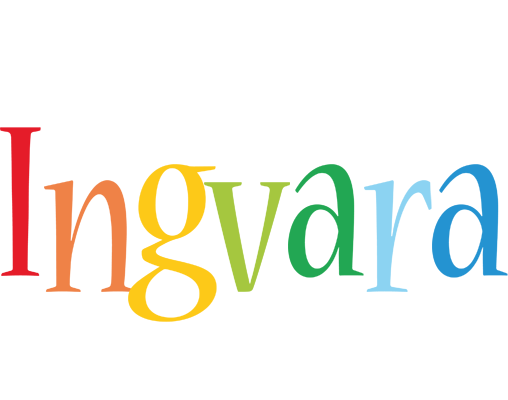 Ingvara birthday logo