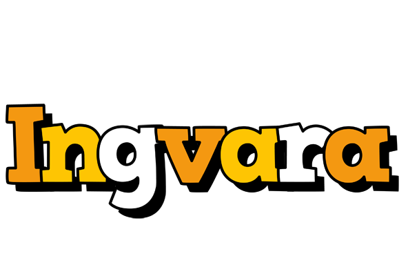 Ingvara cartoon logo