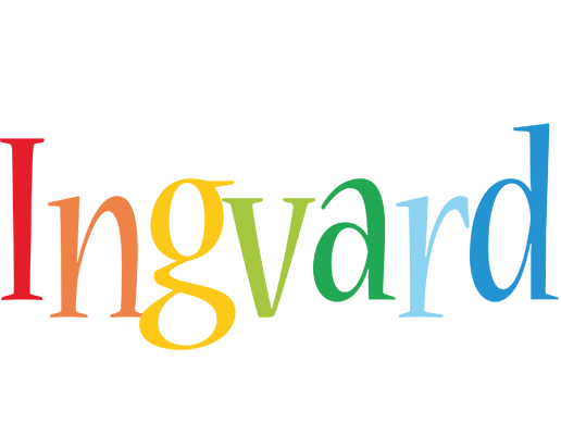 Ingvard birthday logo