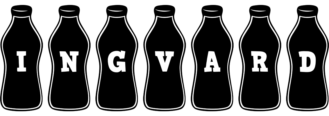Ingvard bottle logo