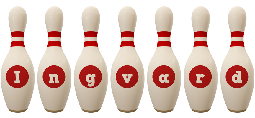 Ingvard bowling-pin logo