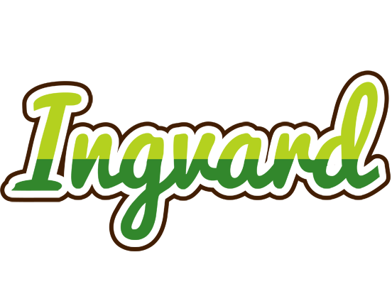 Ingvard golfing logo