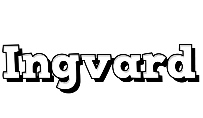 Ingvard snowing logo