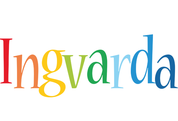 Ingvarda birthday logo