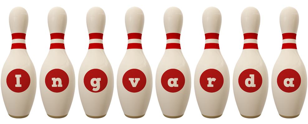 Ingvarda bowling-pin logo