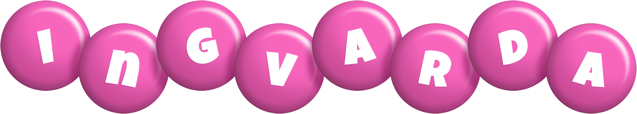 Ingvarda candy-pink logo